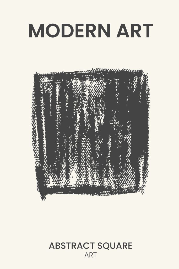 Square with a black square