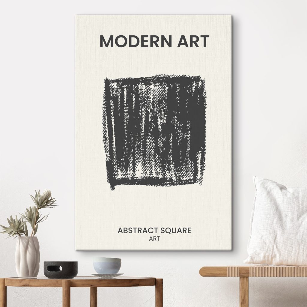 Square with a black square