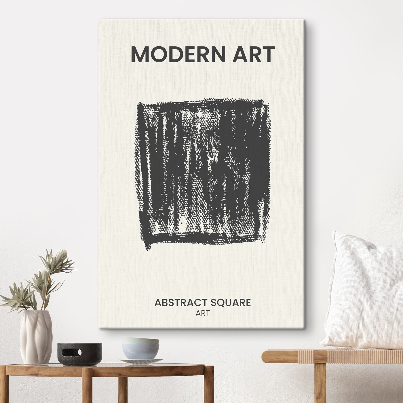 Square with a black square
