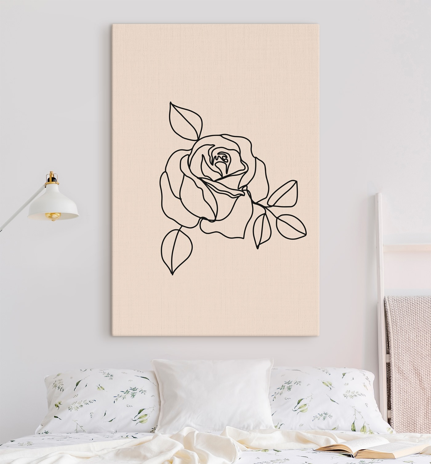 Drawing of a rose Drawing of a rose