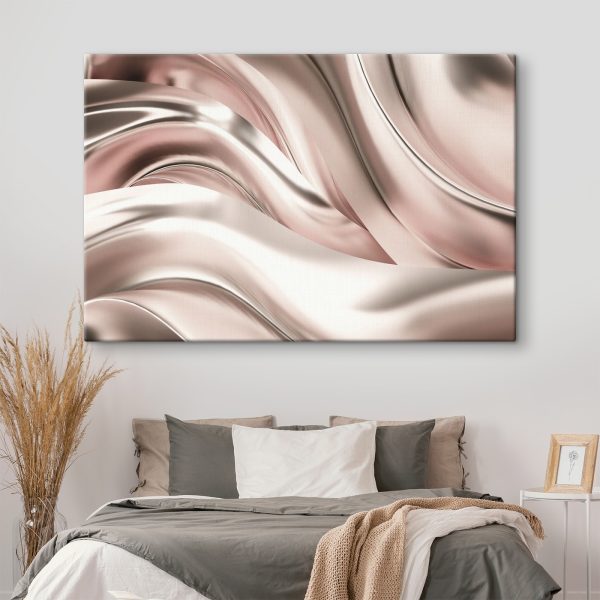 Fluid beauty in metallic waves