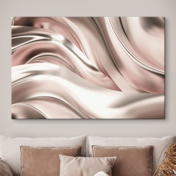 Fluid beauty in metallic waves