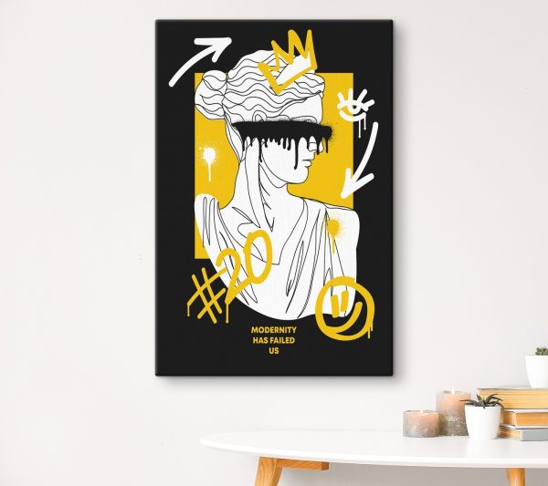 Black and white artwork of a woman with black paint dripping over her eyes Black and white artwork of a woman with black paint dripping over her eyes