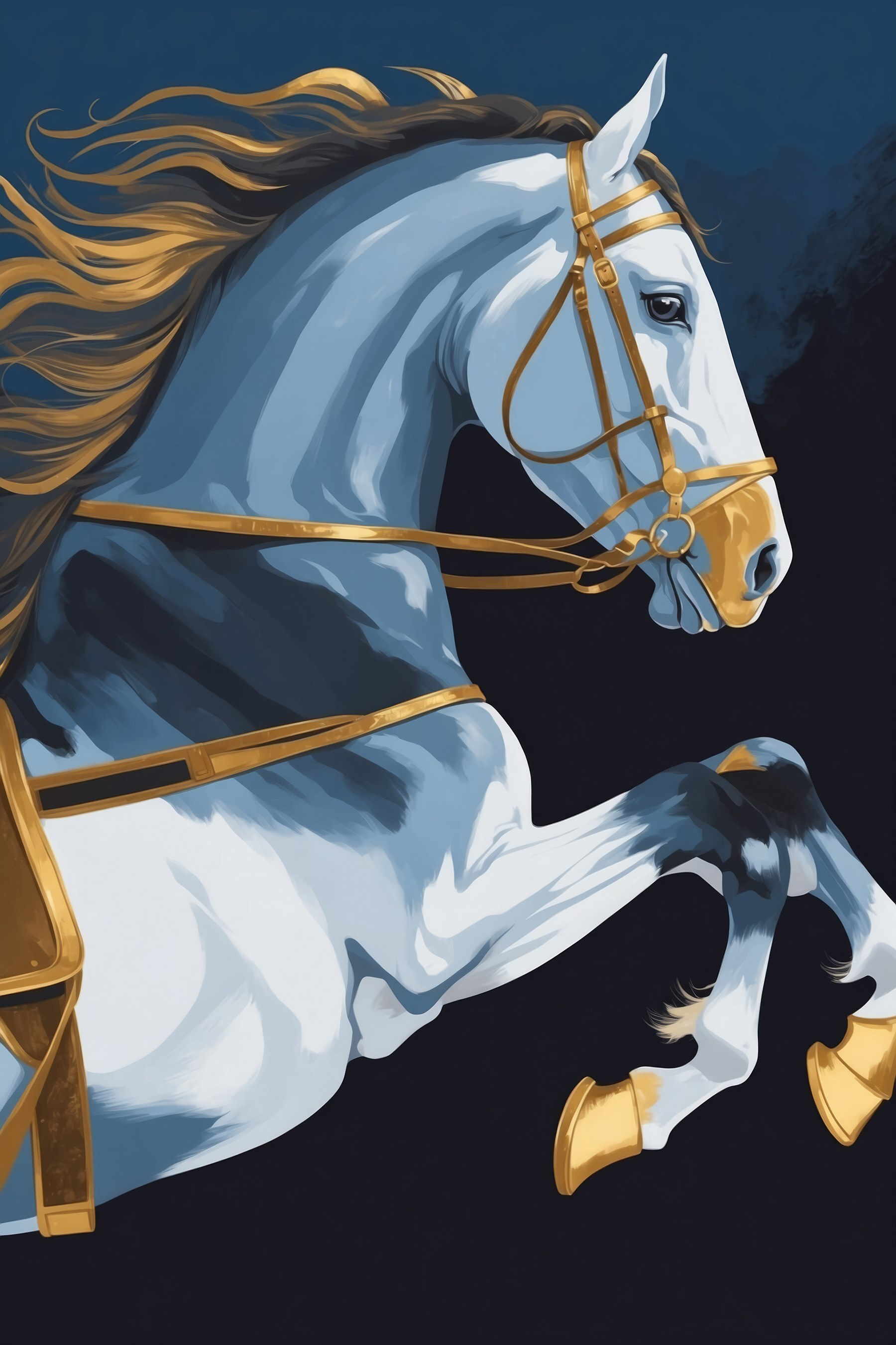 Painting of a horse