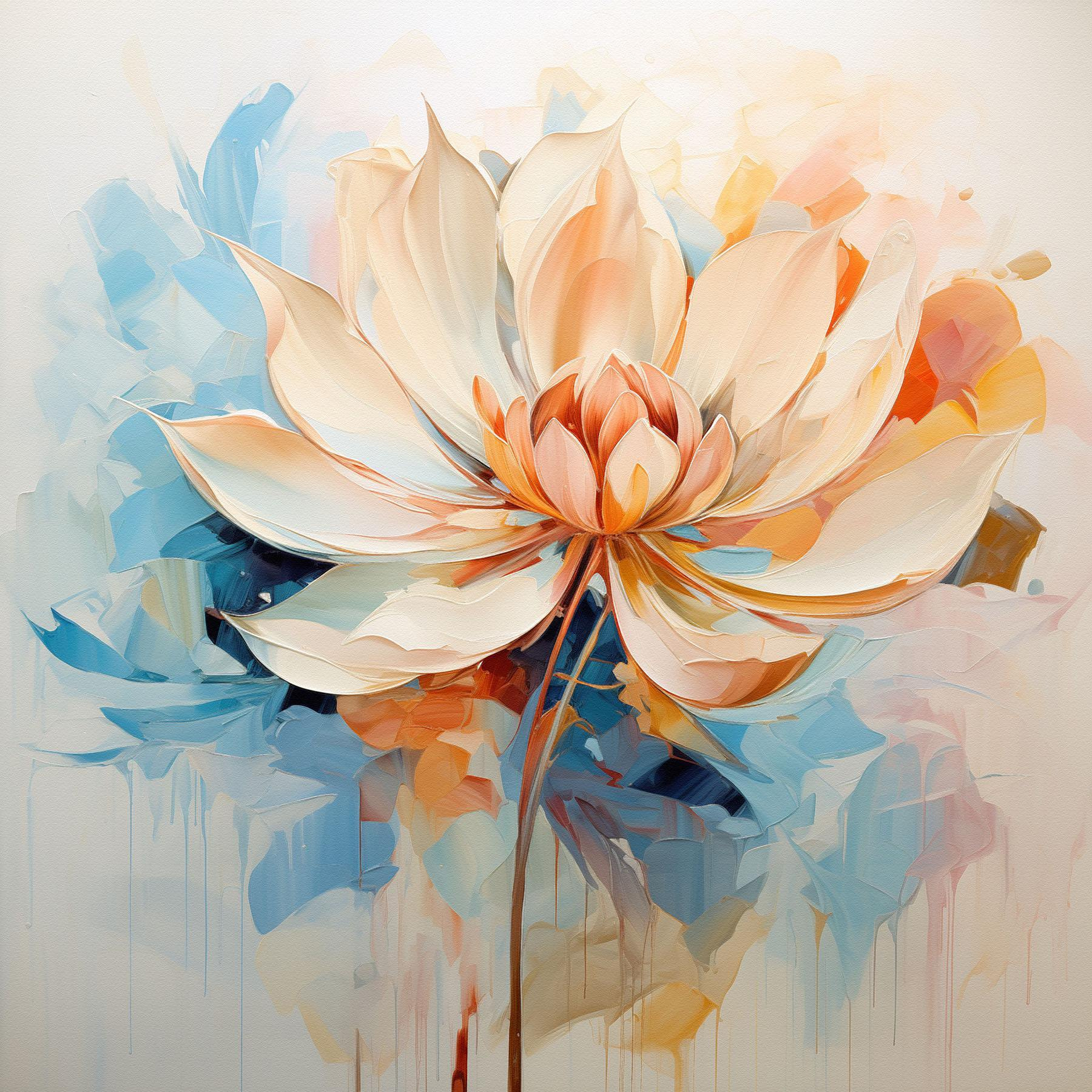 Painting of a flower