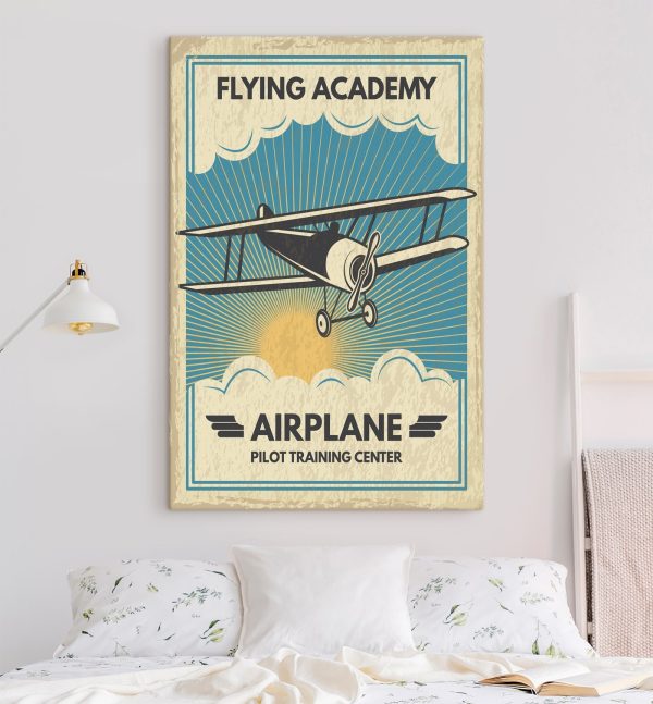 Poster of an airplane