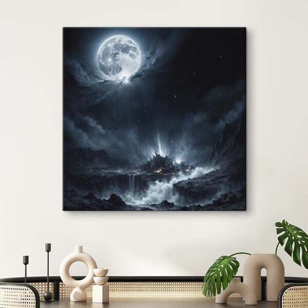 Moon in the sky