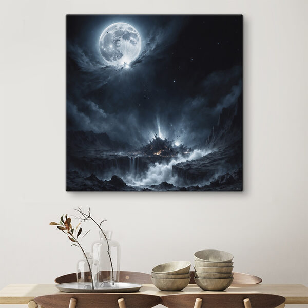 Moon in the sky