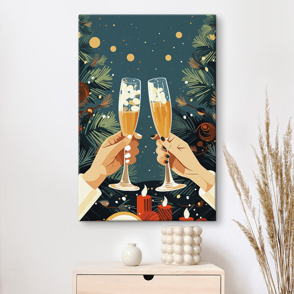 Quadri Un paio di mani che reggono dei bicchieri di champagne (COD: s41376) Quadri Quadri Un paio di mani che reggono dei bicchieri di champagne (COD: s41376)
