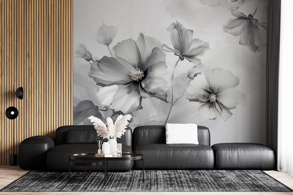 Group of flowers in a white background Group of flowers in a white background