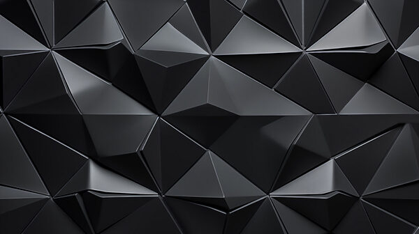 Motivo a triangolo nero e grigio Motivo a triangolo nero e grigio