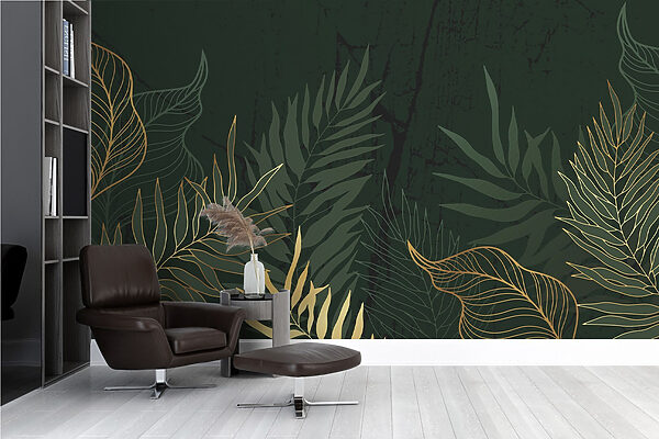 Eleganza botanica su uno sfondo scuro Eleganza botanica su uno sfondo scuro