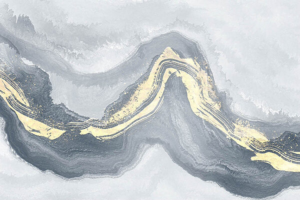 Abstract swirls of muted colors