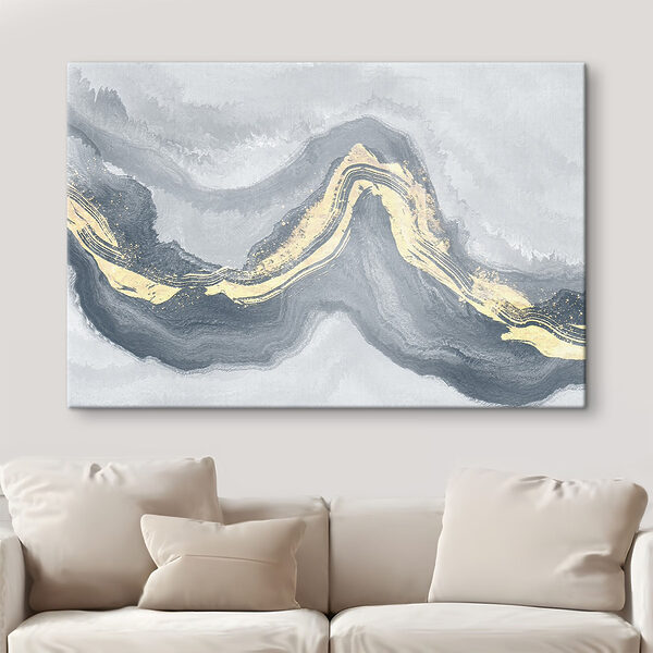 Abstract swirls of muted colors