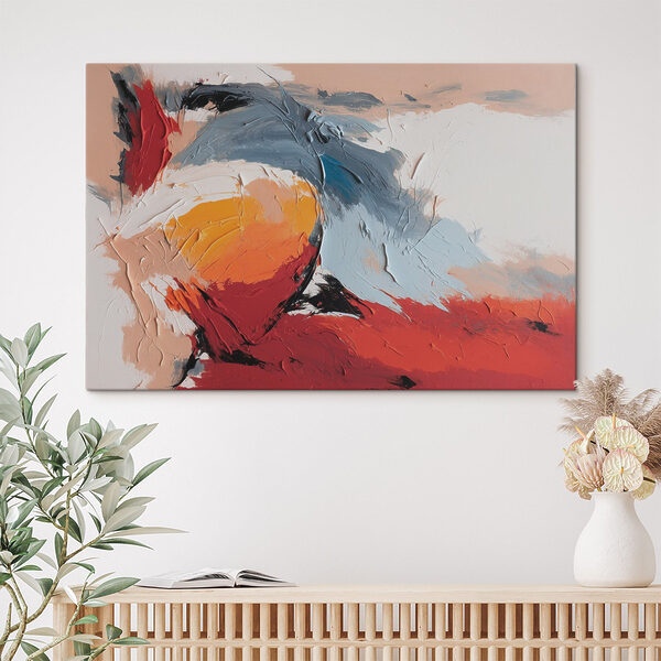 Quadri Quadri Espressione astratta di colori vivaci (COD: s38579)