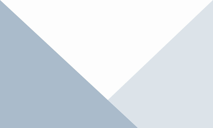 Triangolo bianco e blu