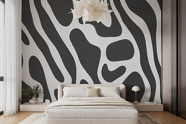 Design astratto e fluido nei toni del grigio Design astratto e fluido nei toni del grigio