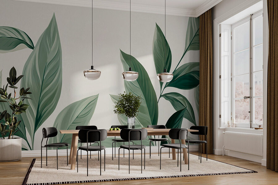 L'eleganza della natura in un verde tenue.