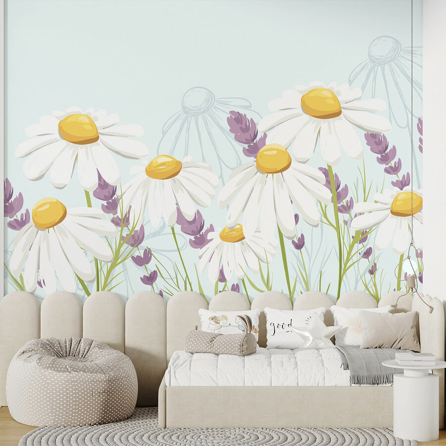 Gruppo di fiori bianchi