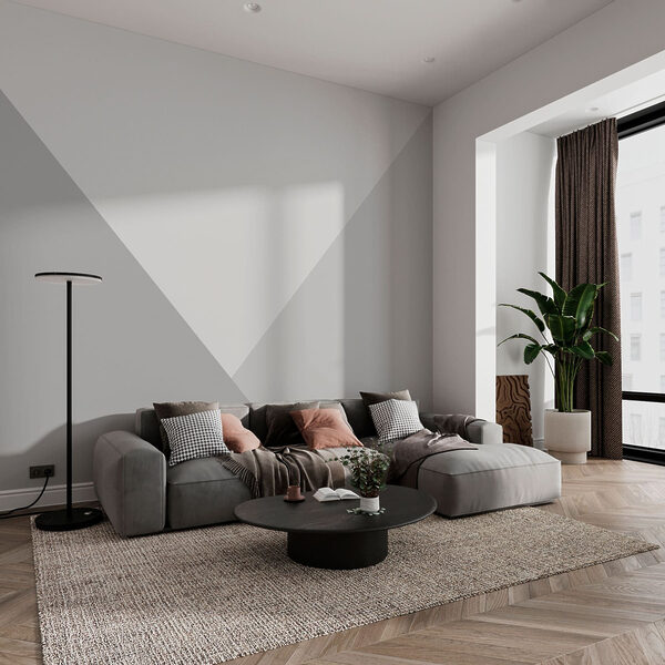 Triangolo bianco e grigio Triangolo bianco e grigio
