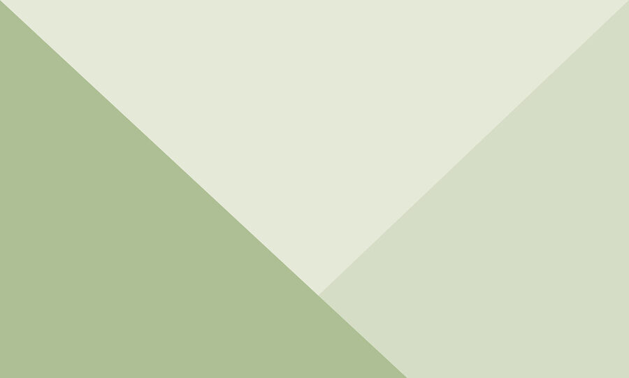 Triangolo verde e bianco