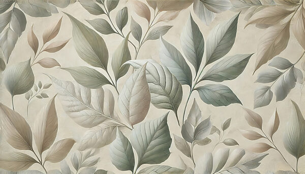 Wallpaper with leaves Wallpaper with leaves