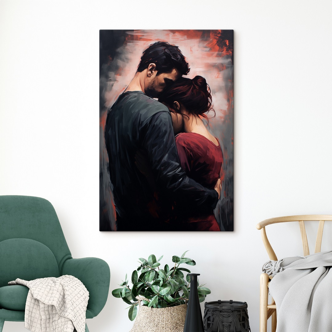 Man and woman hugging Man and woman hugging