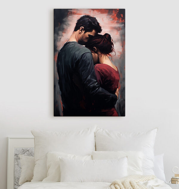 Man and woman hugging Man and woman hugging