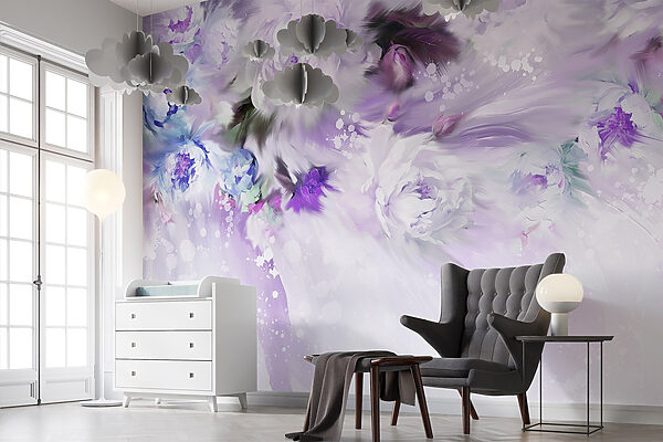 Pittura di fiori e piume Pittura di fiori e piume