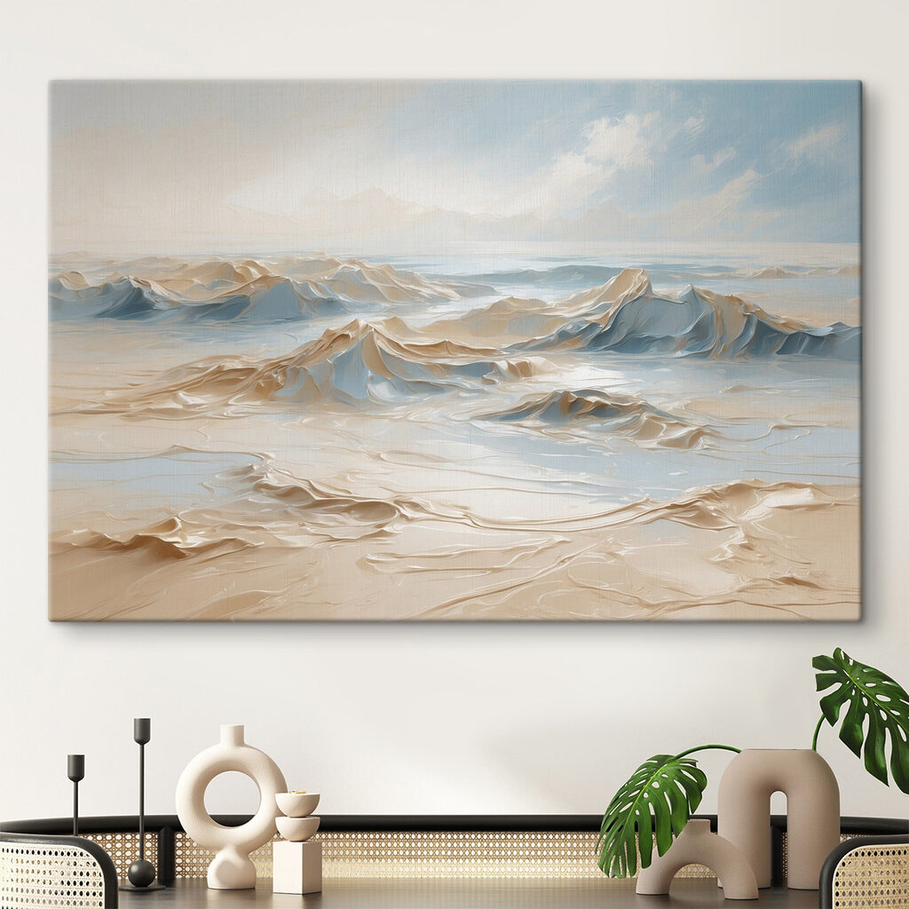 Landscape of a desert Landscape of a desert