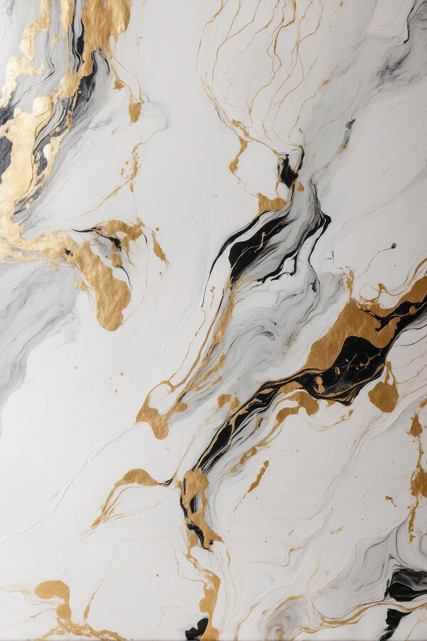 Elegant swirls of black and white Elegant swirls of black and white