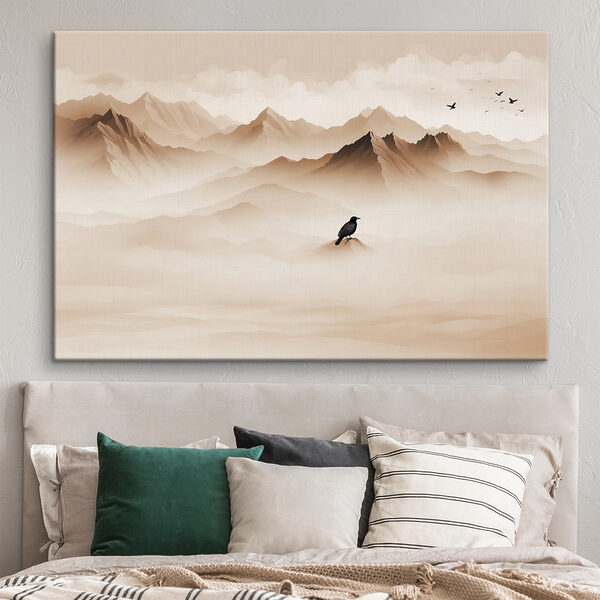 Bird on a mountain top Bird on a mountain top