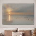 Quadri Tramonto sulla spiaggia
