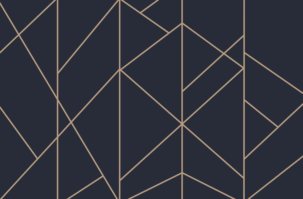 Schema di triangoli e linee Schema di triangoli e linee