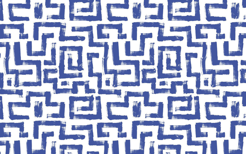 Schema di linee blu Schema di linee blu