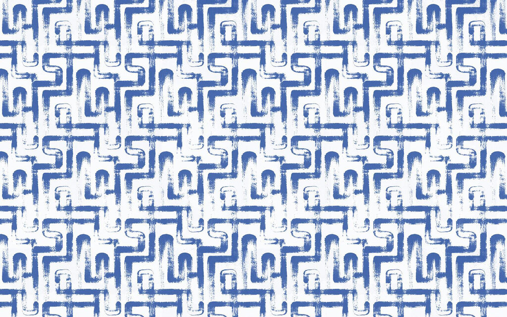 Motivo blu e bianco Motivo blu e bianco