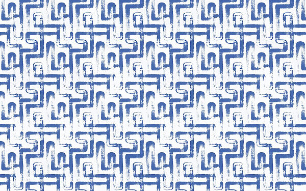Motivo blu e bianco Motivo blu e bianco
