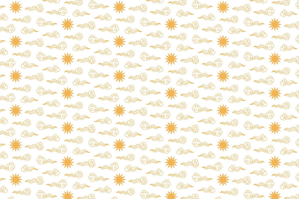 Schema di nuvole e sole Schema di nuvole e sole
