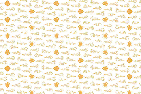 Schema di nuvole e sole Schema di nuvole e sole