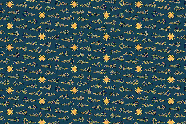 Schema di nuvole e sole Schema di nuvole e sole