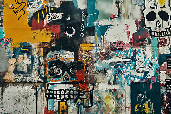 Muro con graffiti Muro con graffiti