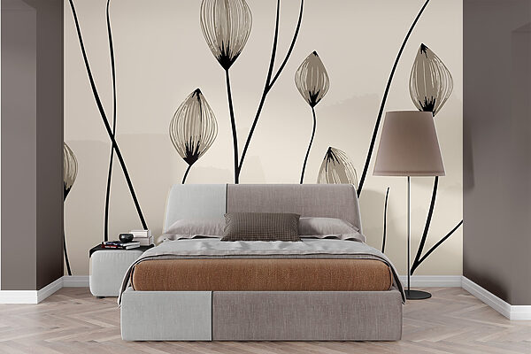 – Linee eleganti di fiori delicati – Linee eleganti di fiori delicati