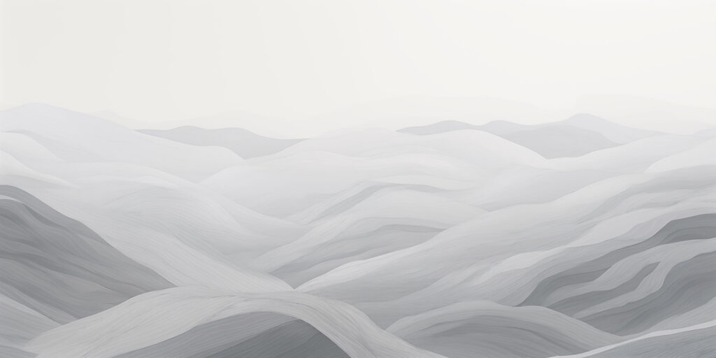Paesaggio bianco e grigio Paesaggio bianco e grigio