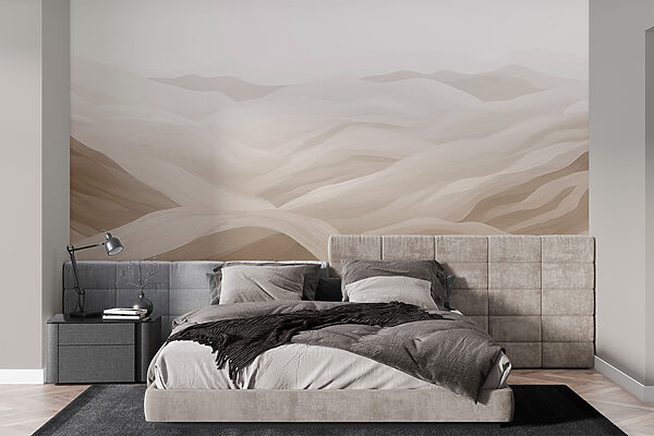 Paesaggio bianco e grigio Paesaggio bianco e grigio