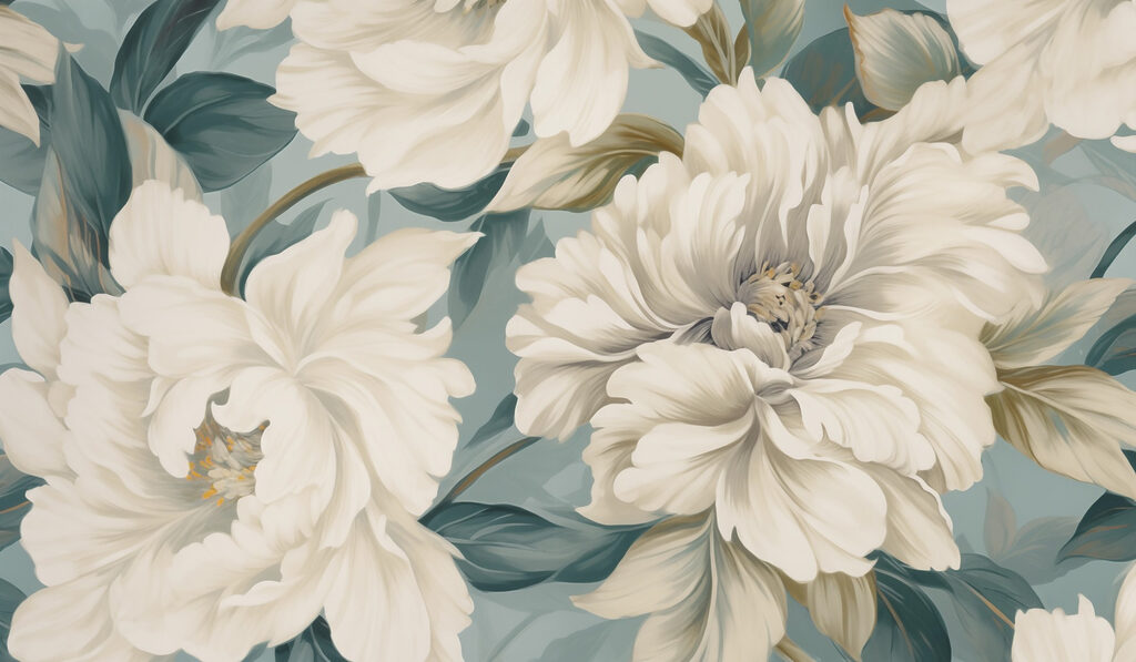 – Fiori eleganti in tonalità tenui – Fiori eleganti in tonalità tenui