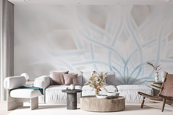 Fiore bianco e blu Fiore bianco e blu
