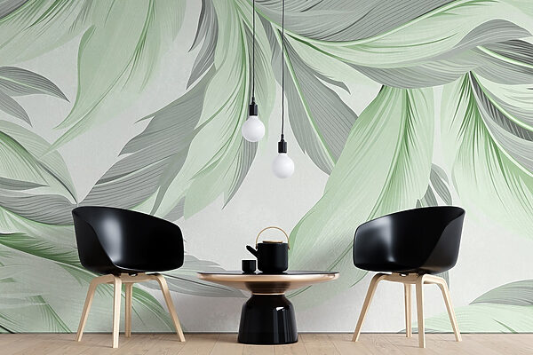 Sereno design a fogliame verde Sereno design a fogliame verde
