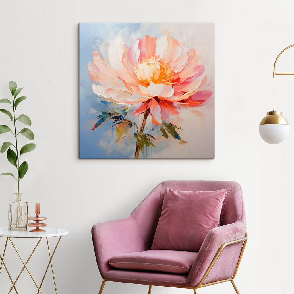 Painting of a flower