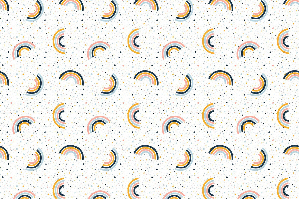 Modello di arcobaleno colorato Modello di arcobaleno colorato