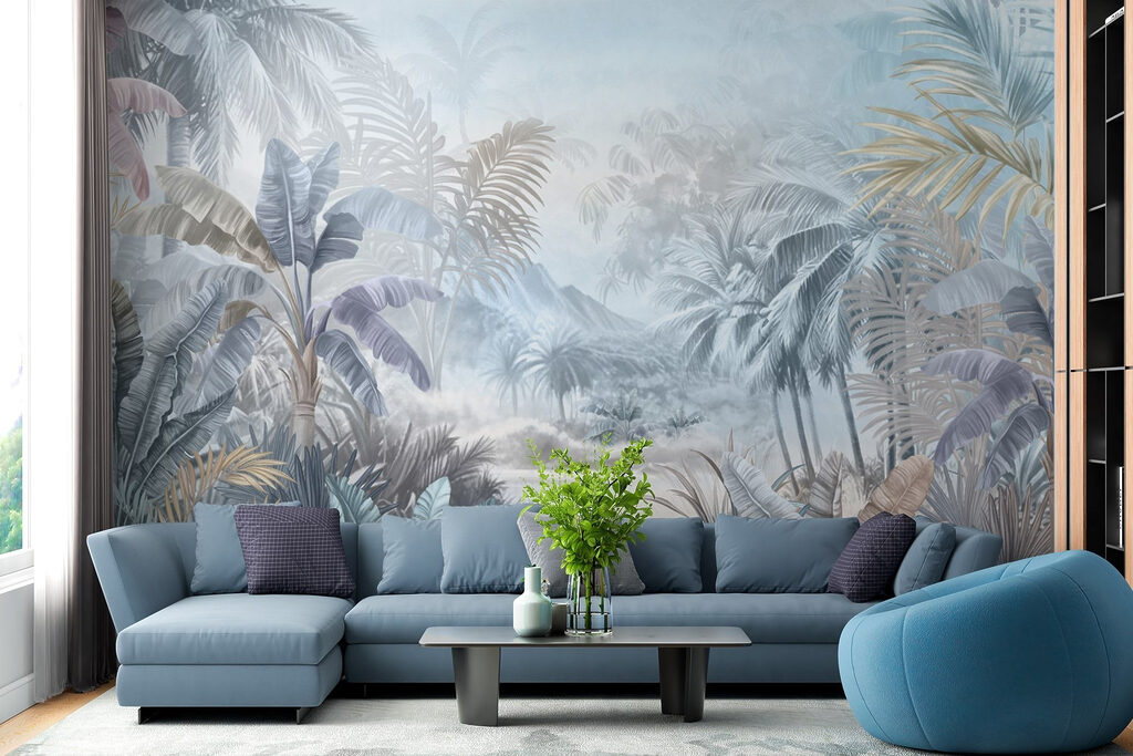 Painting of a jungle